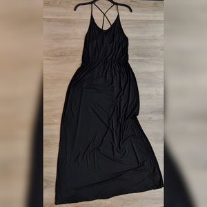 H&M black maxi